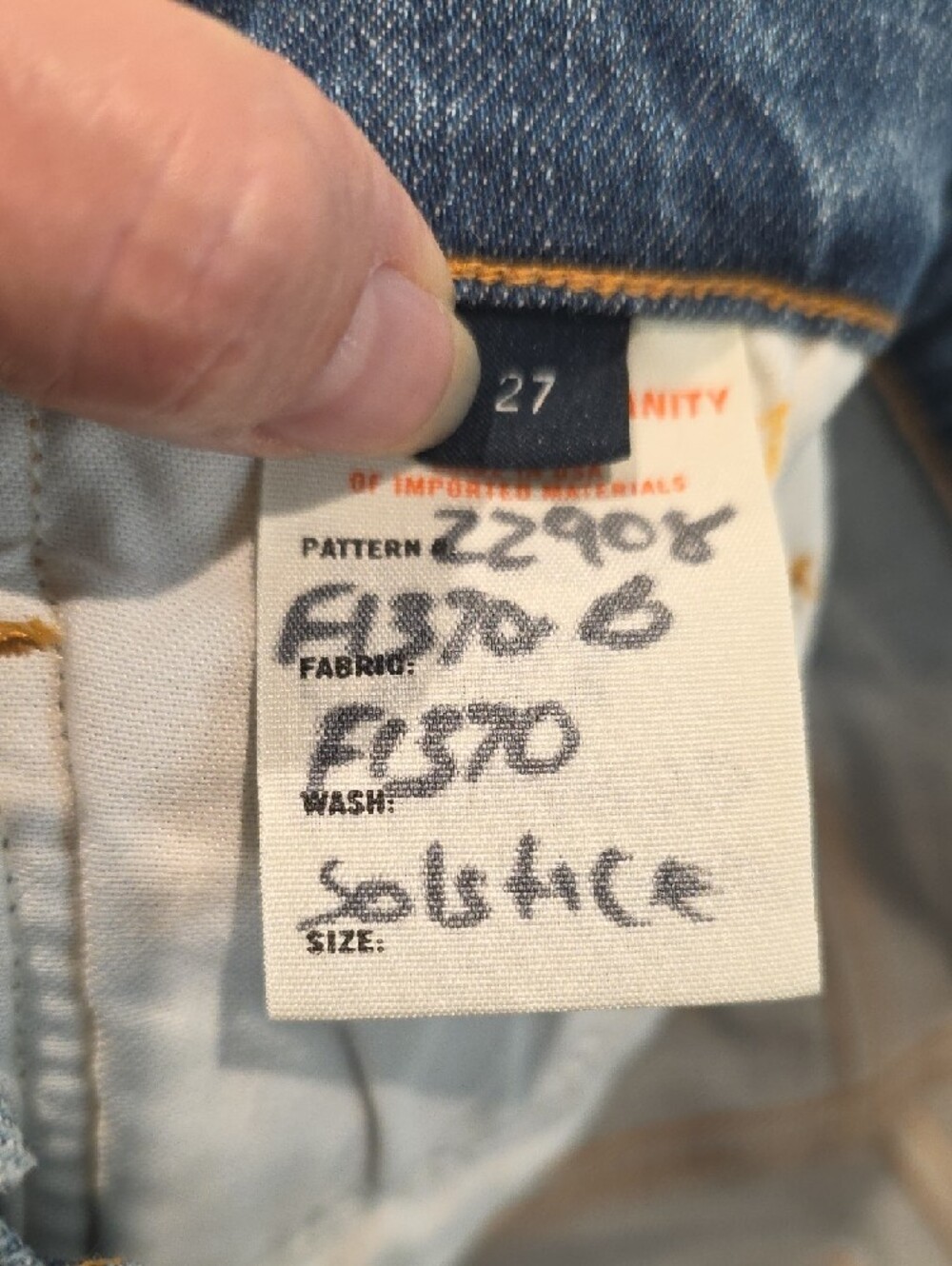 NEW $228 CITIZENS OF HUMANITY JOLENE HIGH RISE JEANS IN SOLSTICE SIZE 27 - Picture 15 of 16